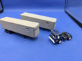HO SCALE      CANADA CARTAGE FORD C Series Tractor with 2 Van trailers     USED