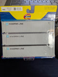 ATHEARN 28862   MAERSK 45ft Containers 3/Pack HO scale