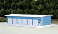 Pikestuff Part # 8004 Truck Terminal -- 30' x 80' (blue)    HO