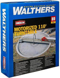 Walthers Cornerstone Motorized 110' Turntable, with DCC, HO Scale