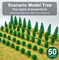 50PC SCENARIO TREE ASSORTMENT 3 styles