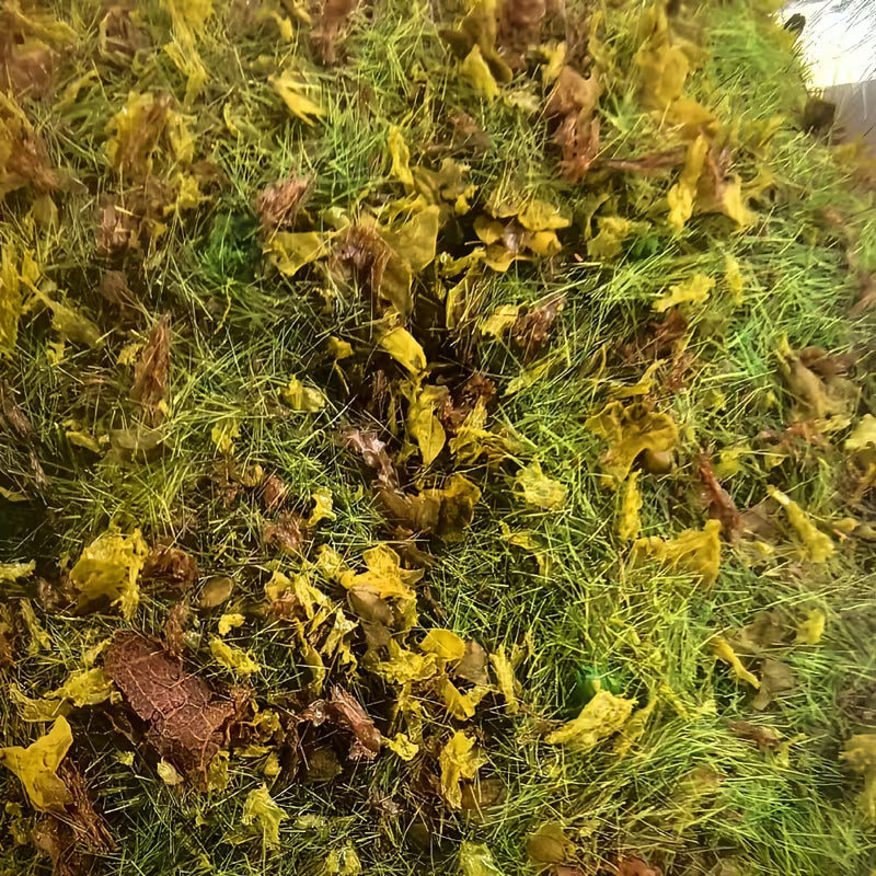 Falling leaves and Ground Cover material