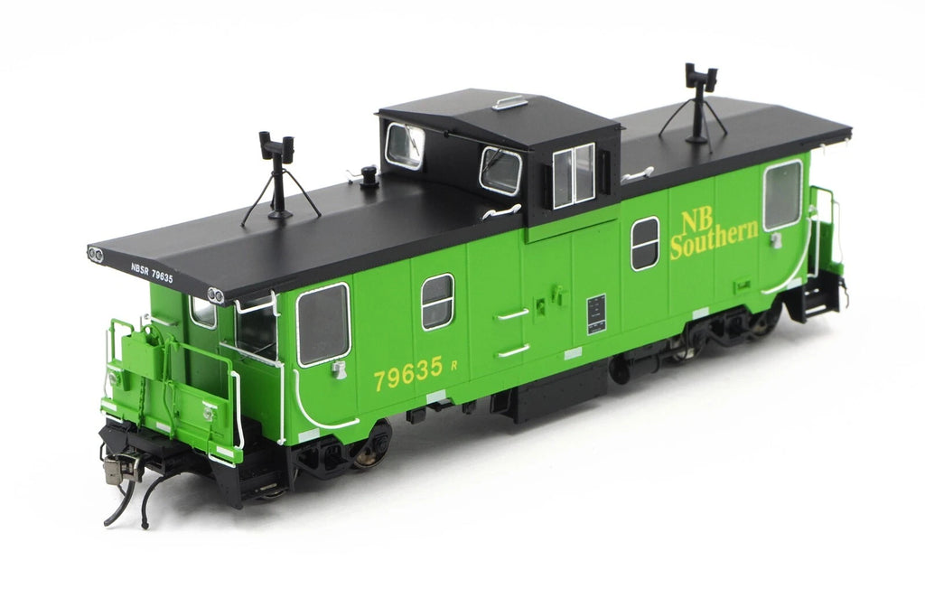 New Brunswick Southern RR   Wide vision Caboose  HO Scale TRULINE