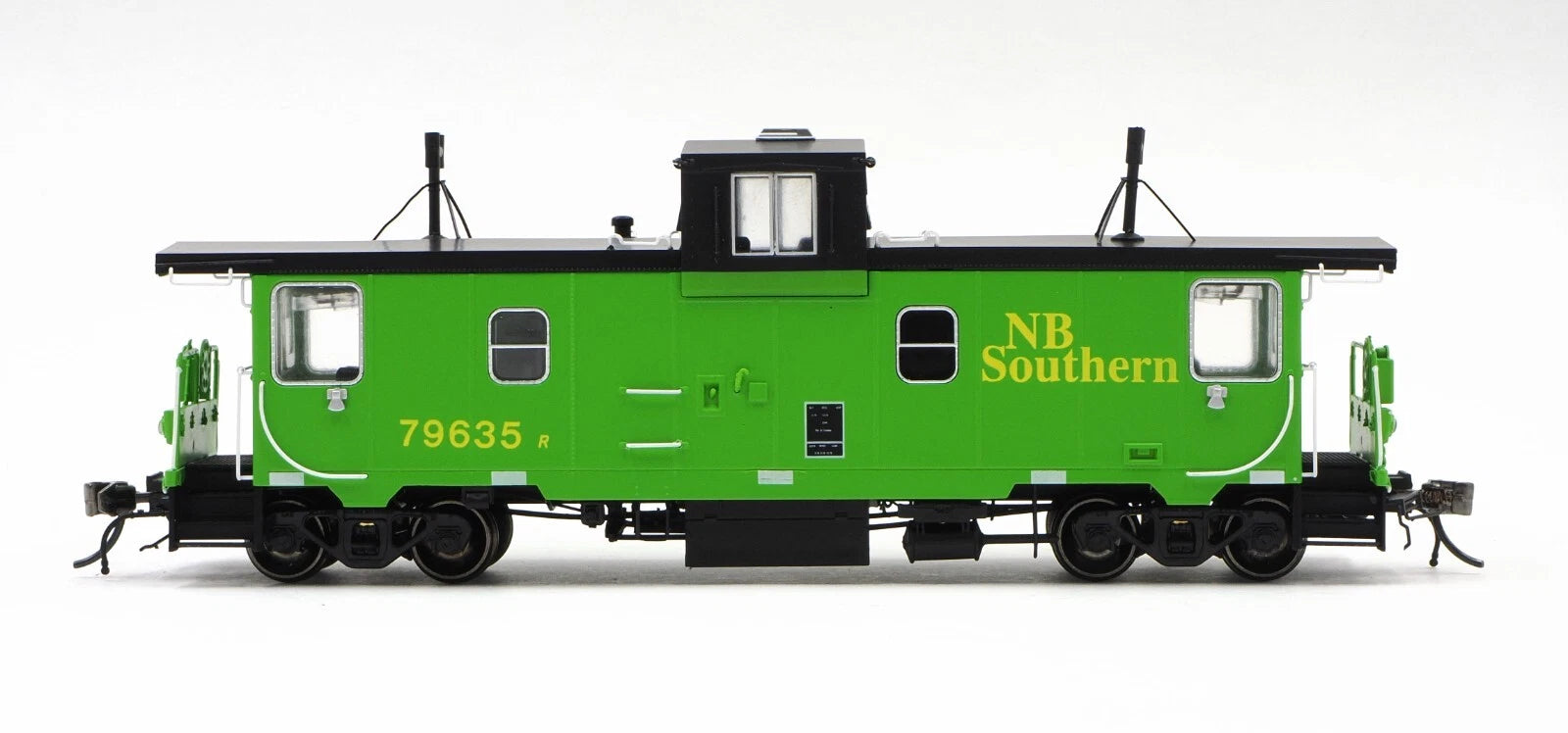 New Brunswick Southern RR   Wide vision Caboose  HO Scale TRULINE